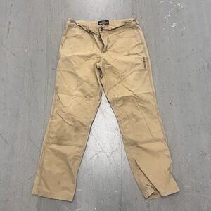 Grundéns Tan Fishing Cargo Pants Men's Size 34 Outdoor Water-Resistant Outdoors